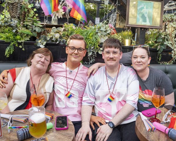 Vivienne Sheridan, Luke Cullen, Thomas McGinn and Cassandra Sheridan