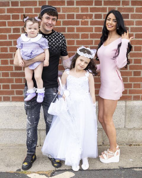 Isabelle Dunne Lumbard and family