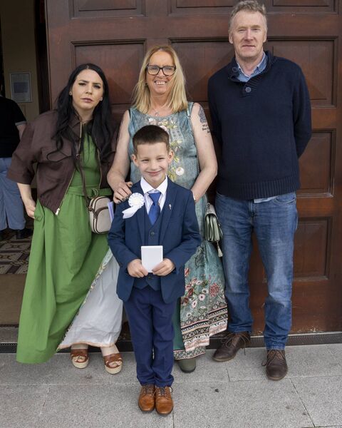 Killian Forde and family 