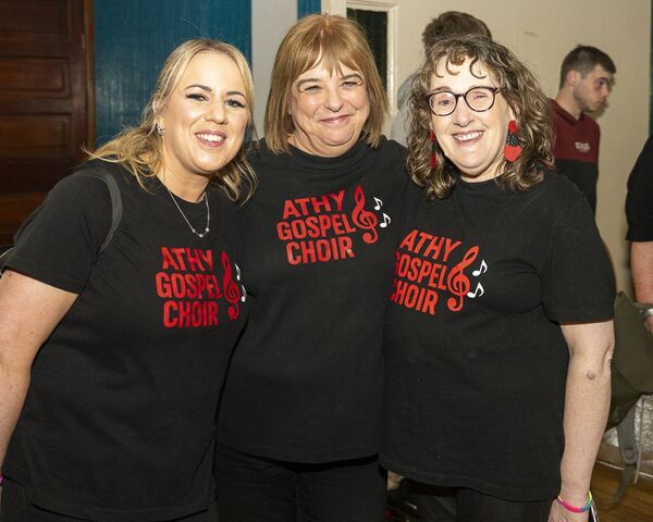 Karen Ennis, Carmel Day and Mary Farrell.