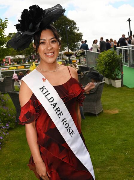 Kildare Rose Jessica Hunt Enjoying Herself at the Curragh Photos: Jimmy Fullam Kildare Rose Jessica Hunt Enjoying Herself at the Curragh Photos: Jimmy Fullam