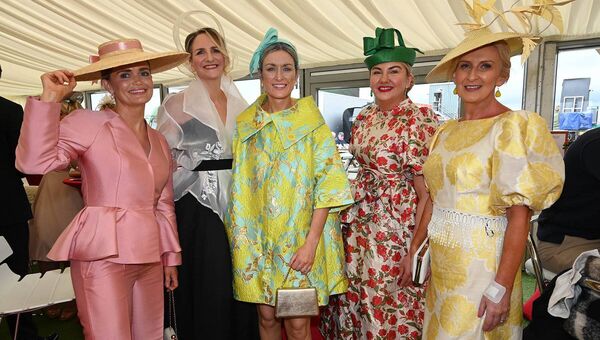 Áine Malone, Paula Gannon, Annmarie Dunning, Louise Allen and Breda Butler Áine Malone, Paula Gannon, Annmarie Dunning, Louise Allen and Breda Butler