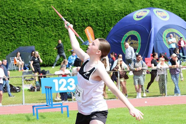 Keleigh Redmond (Clane) takes gold in the 100m.