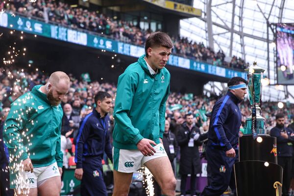 Sam Prendergast and Jeremy Loughman began the Six Nations as Ireland starters.