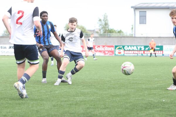Lorcan Cronin in action for the U17s against Athlone Town