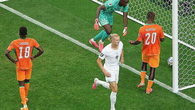 Norway dispatch Ivory Coast to reach last 16