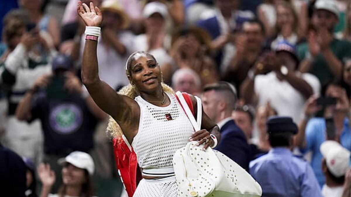 Serena Williams fightback falls short as she is beaten on Wimbledon comeback