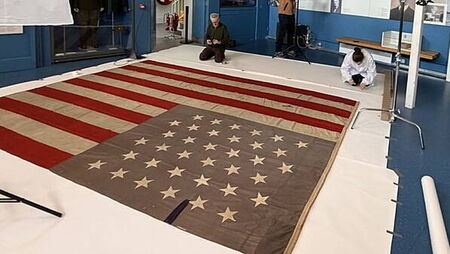 Rare American flag used by Irish prisoners in 1800s to go on display in Co Kilkenny