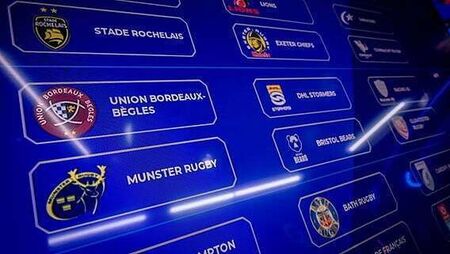 Champions Cup draw: Connacht take on Toulouse and La Rochelle, Munster face Bordeaux