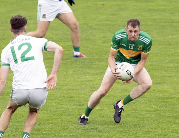 Shane O'Rourke top scored for Kilcock, with his 0-5 helping them on their way to victory over Nurney. Shane O'Rourke top scored for Kilcock, with his 0-5 helping them on their way to victory over Nurney.