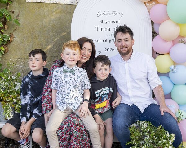 Luke Moran and family Luke Moran and family