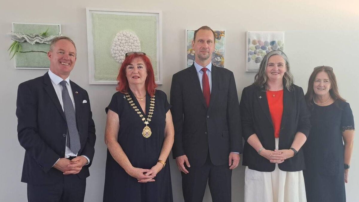 Kildare welcomes Slovenian Ambassador to Naas