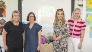 <p>Wishing Valerie a very Happy Retirement from all in Churchtown National School Photos: Aisling Hyland</p> <p>Wishing Valerie a very Happy Retirement from all in Churchtown National School Photos: Aisling Hyland</p>