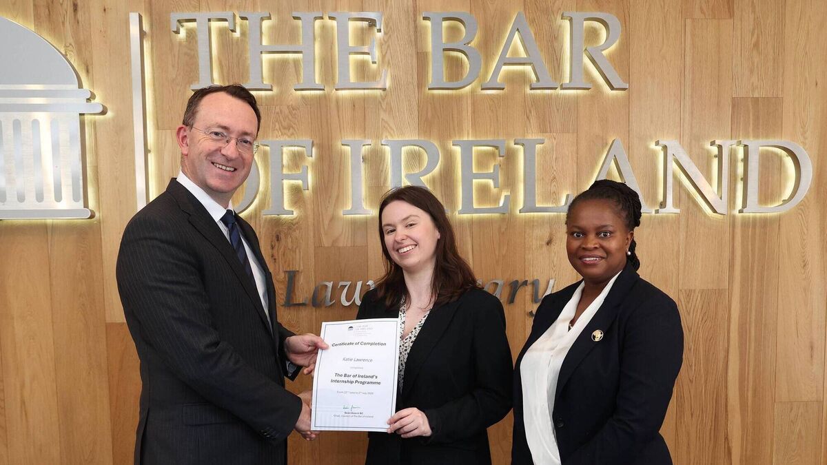 Kildare student completes barrister internship