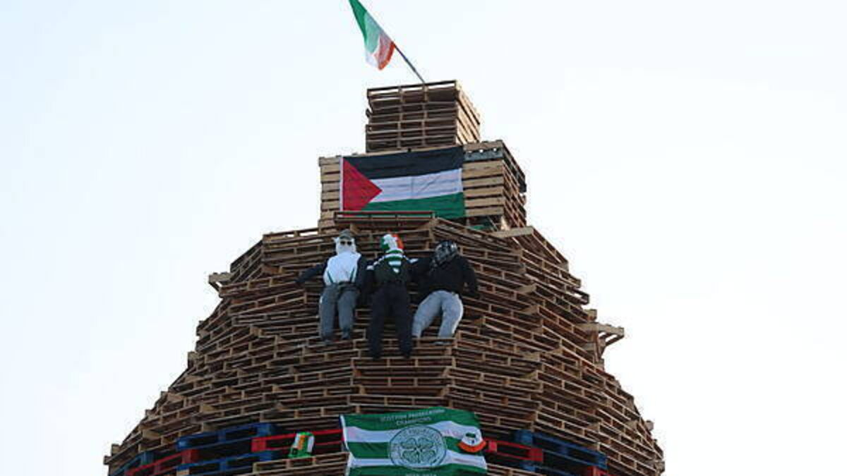 Burning effigies and flags on loyalist bonfires 'cannot be accepted as normal'