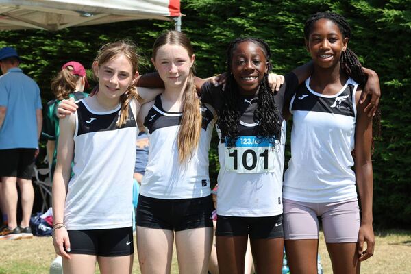 Clane AC 2nd u13 4x100m relay Photo: Perri Williams Clane AC 2nd u13 4x100m relay Photo: Perri Williams
