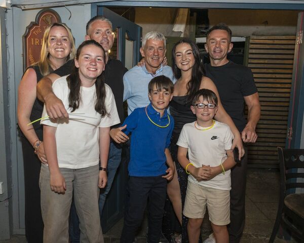 Rebecca with the Dunne Family