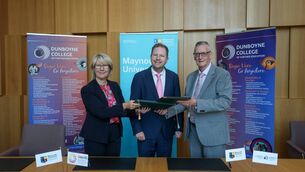 <p>MU President Professor Eeva Leinonen, Minister James Lawless TD and Chief Executive of Louth & Meath Education and Training Board, Martin G. O’BrienMU President Professor Eeva Leinonen, Minister James Lawless TD and Chief Executive of Louth & Meath Education and Training Board, Martin G. O’Brien</p> <p>MU President Professor Eeva Leinonen, Minister James Lawless TD and Chief Executive of Louth & Meath Education and Training Board, Martin G. O’BrienMU President Professor Eeva Leinonen, Minister James Lawless TD and Chief Executive of Louth & Meath Education and Training Board, Martin G. O’Brien</p>