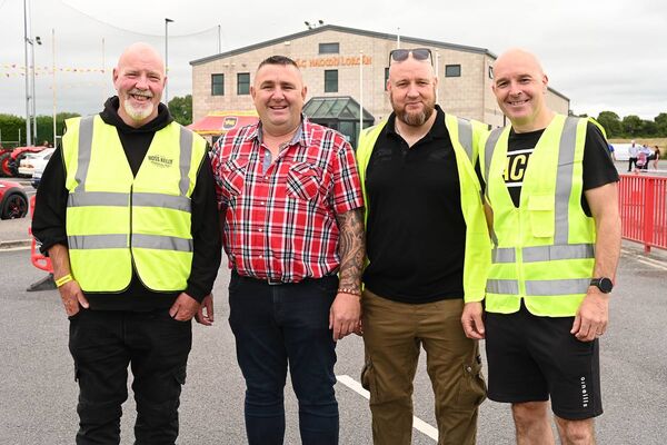 Stewards James Howard, Wayne King, Nial Whelan and Andoras Reid Stewards James Howard, Wayne King, Nial Whelan and Andoras Reid