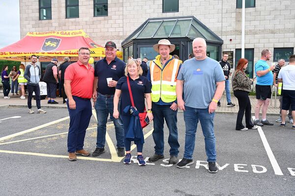 Junior Miley, John, Carol, Dom and Kevin Treacy Junior Miley, John, Carol, Dom and Kevin Treacy
