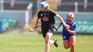 <p>Kildare's Niamh Krahn powers up the field. </p> <p>Kildare's Niamh Krahn powers up the field. </p>