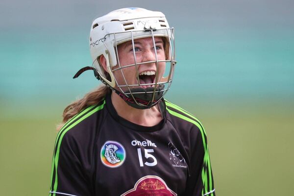 Aoife McDermott lets out a primal scream during Kildare's defeat to Cavan in the Glen Dimplex All-Ireland Premier Junior Championship Semi-final. Aoife McDermott lets out a primal scream during Kildare's defeat to Cavan in the Glen Dimplex All-Ireland Premier Junior Championship Semi-final.