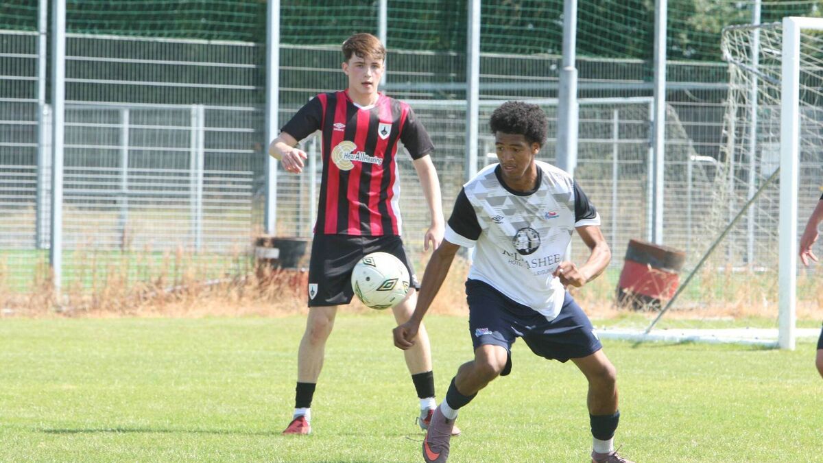 Parsons scores hat-trick as U17s beaten in ten-goal game