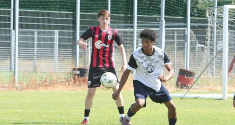 Parsons scores hat-trick as U17s beaten in ten-goal game