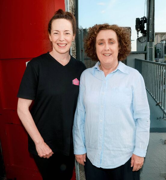 Eilish Rafferty and Maeve O’Donovan from Nomad Players Eilish Rafferty and Maeve O’Donovan from Nomad Players
