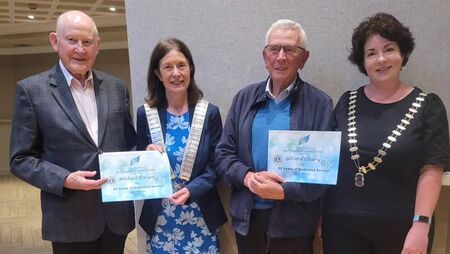  Athy Lions members leadership recognised