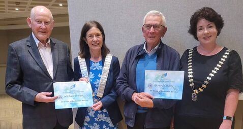  Athy Lions members leadership recognised