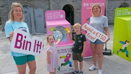 Gum Litter Taskforce comes to Athy