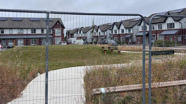 <p>The play area in Castle Farm</p>