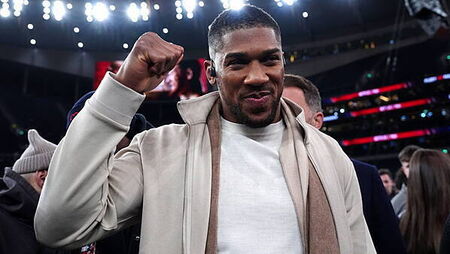 Anthony Joshua survives huge scare to knock out Kristian Prenga on boxing return