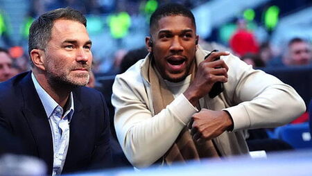 Eddie Hearn says Fury-Joshua fight can only be held abroad if terms renegotiated