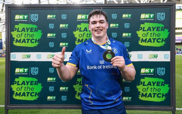 Sallins man Diarmuid Manganhs become an important part of the Leinster pack. Photo: ©INPHO/Dan Sheridan.