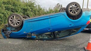 <p>Photo of the incident Photo: An Garda Siochana Kildare Facebook page</p> <p>Photo of the incident Photo: An Garda Siochana Kildare Facebook page</p>