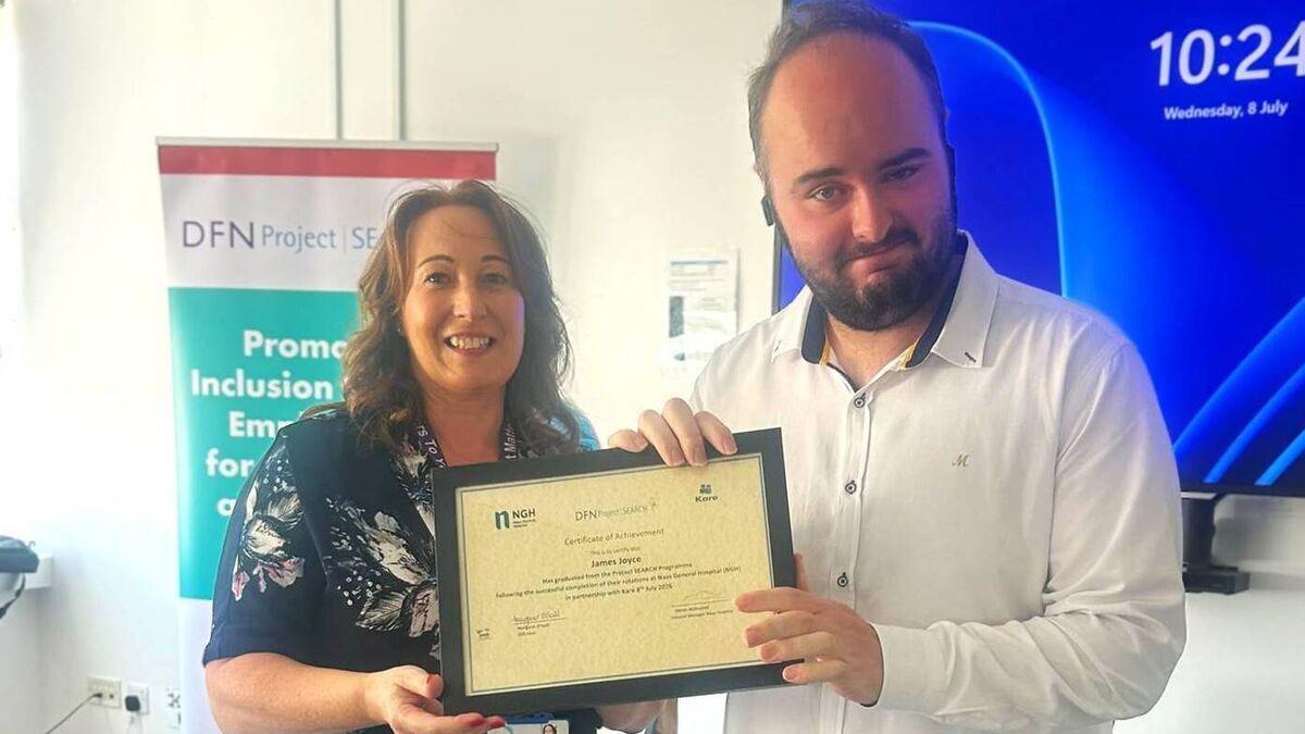 Kildare students celebrate work placement programme