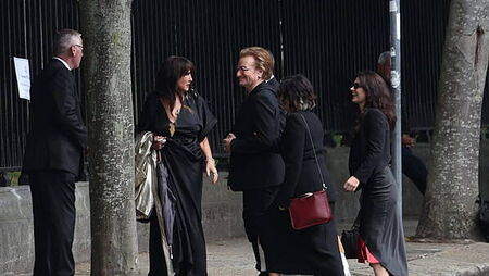 Watch: Music stars and fans gather for funeral of Glen Hansard