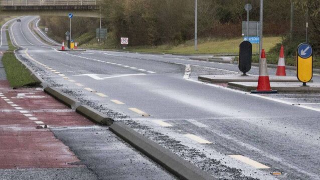 <p>The controversial Moone/Timolin Cycle Path</p>