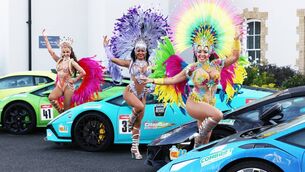 <p>The Cannonball Braziliian Dancers pictured at the start line of Cannonball last year. </p> <p>The Cannonball Braziliian Dancers pictured at the start line of Cannonball last year. </p>