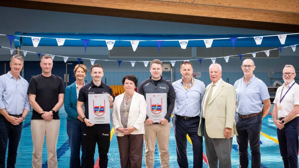 Kildare swimming pools receive top accreditation