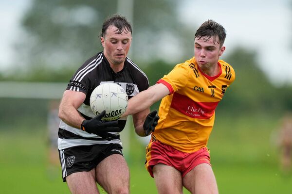 Local rivals Kilcullen and St Laurence's have been placed in the same group once again in the Intermediate Football Championship Photo: James Lawlor Local rivals Kilcullen and St Laurence's have been placed in the same group once again in the Intermediate Football Championship Photo: James Lawlor