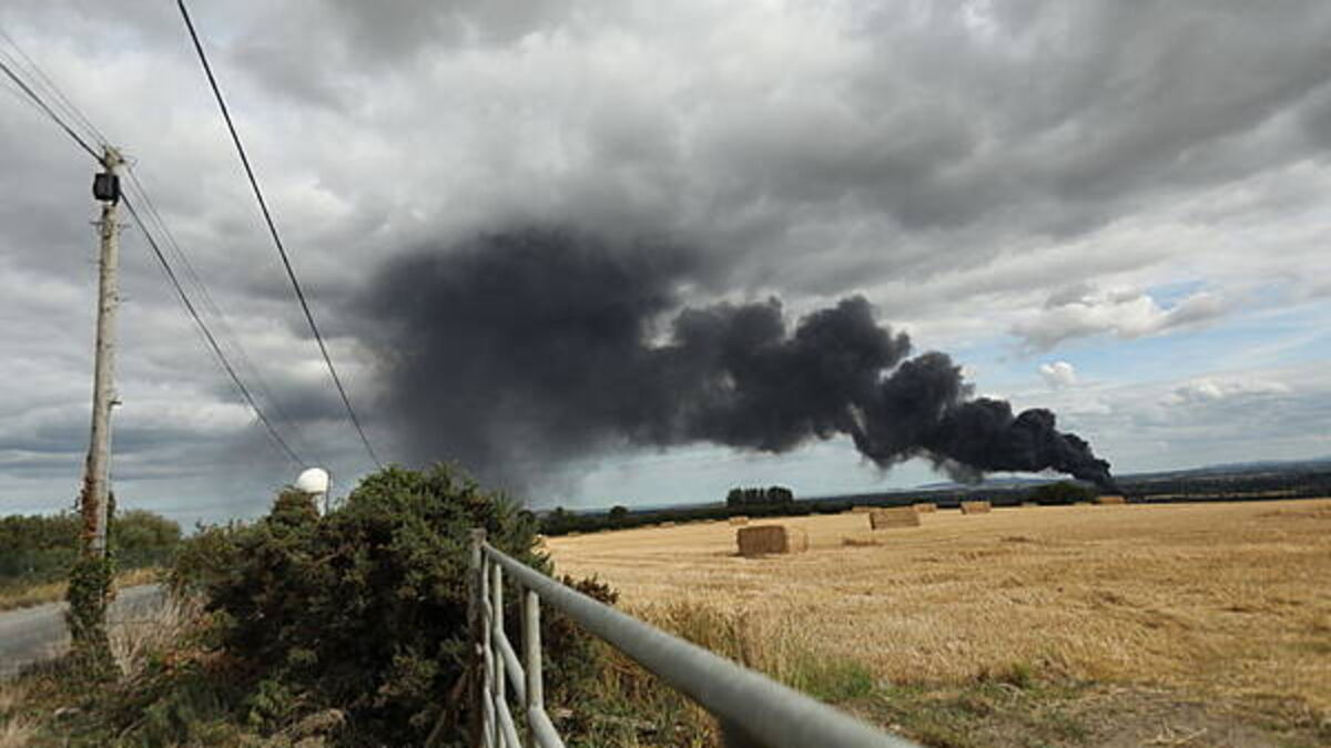 Major fire breaks out at north Dublin scrapyard