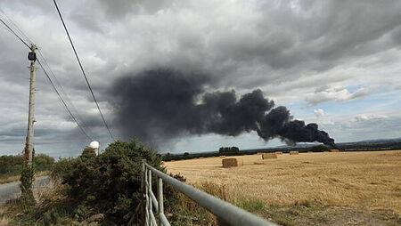 Major fire breaks out at north Dublin scrapyard