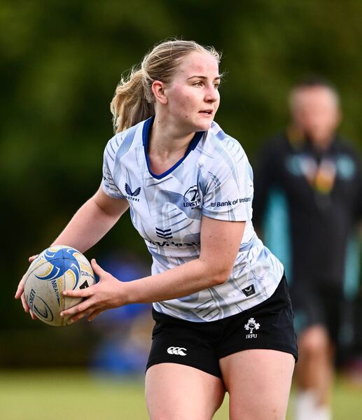 Castledermot's Roisín Kinch during Leinster Women's open training session at Kings Hospital School, Dublin. Photo: Shauna Clinton/Sportsfile. Castledermot's Roisín Kinch during Leinster Women's open training session at Kings Hospital School, Dublin. Photo: Shauna Clinton/Sportsfile.