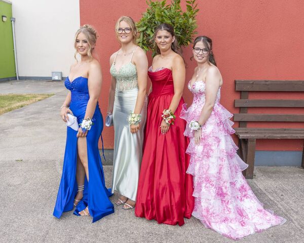 Leah Sullivan, Frankie Gorman, Jessica Hubbock and Leah Byrne. 