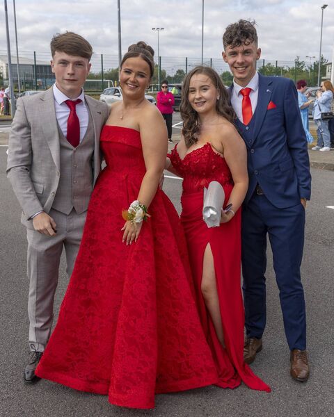Warren Leonard, Aíne Lawler, Hayleigh Molloy and Adam O'Grady