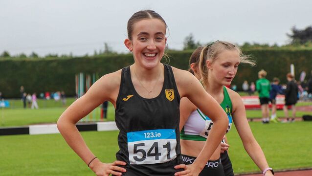 Curtain draws on a successful domestic track and field season