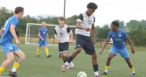 Points shared after eight goal thriller